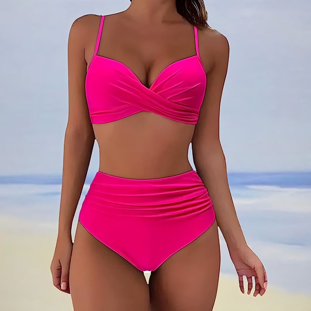 Elona | Women’s High-Waist Two-Piece Bikini Set