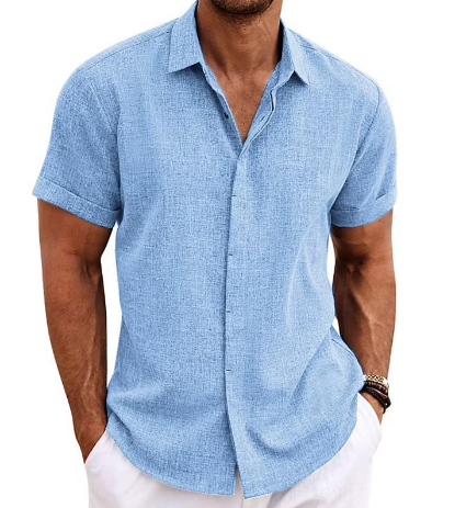 Mason | Men’s Short-Sleeve Casual Shirt with Short Sleeves