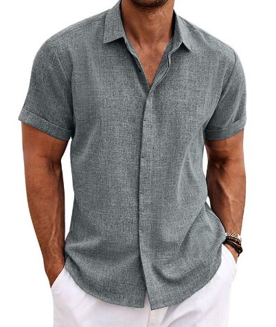 Mason | Men’s Short-Sleeve Casual Shirt with Short Sleeves