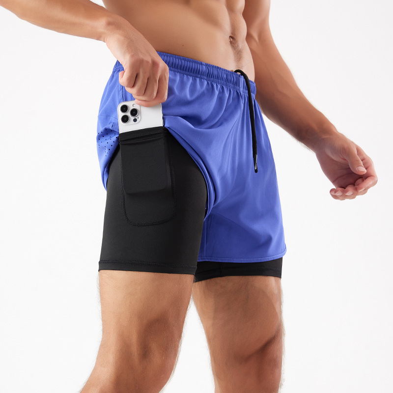 John| Men’s Breathable Shorts with Back Zipper