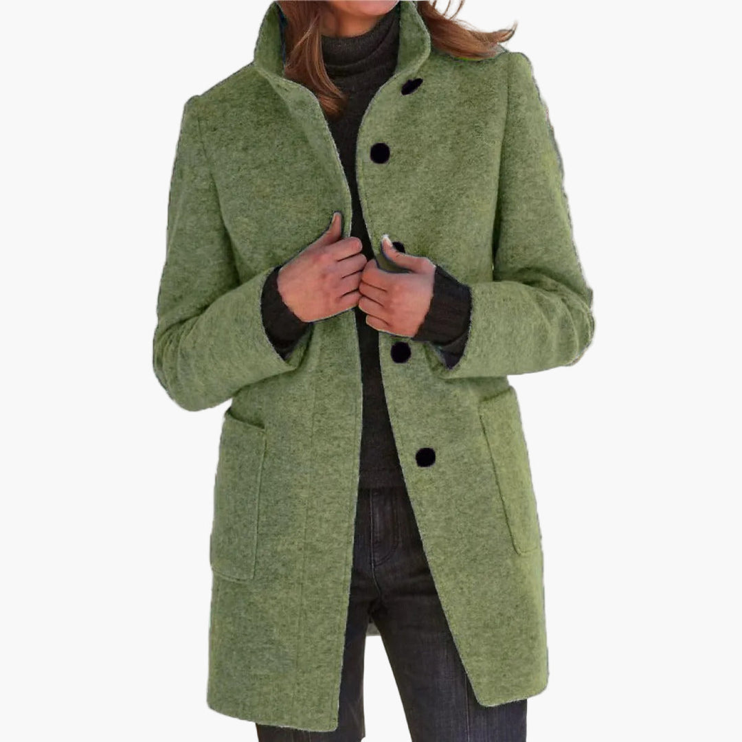 Nora | Women’s Mid-Length Winter Coat with Pockets