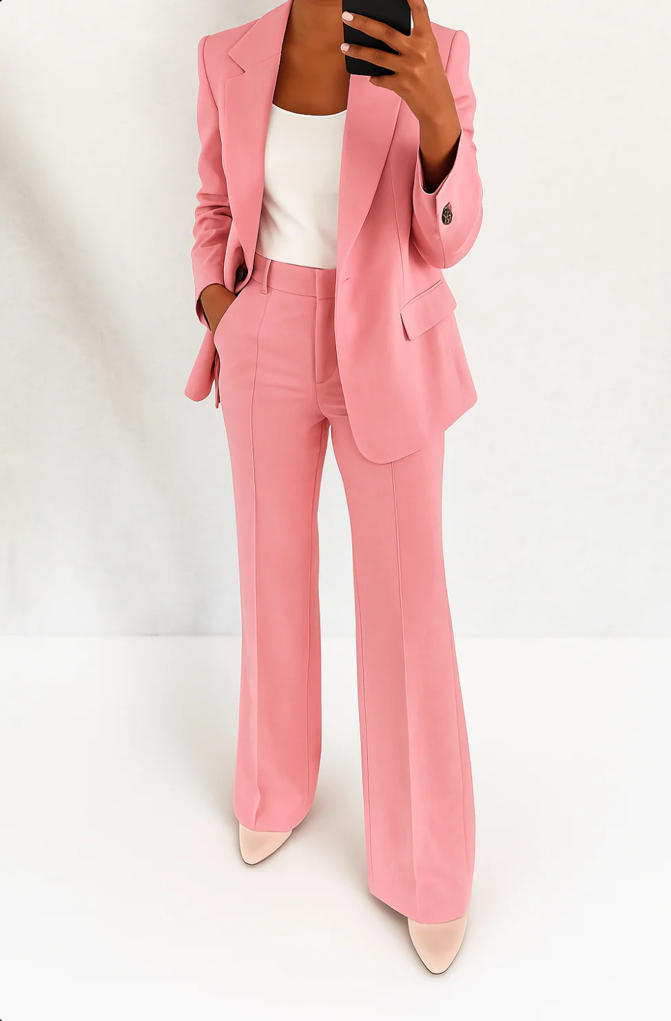 Bellamy | Women's Structured Two Piece Suit Set with Blazer and Trouser