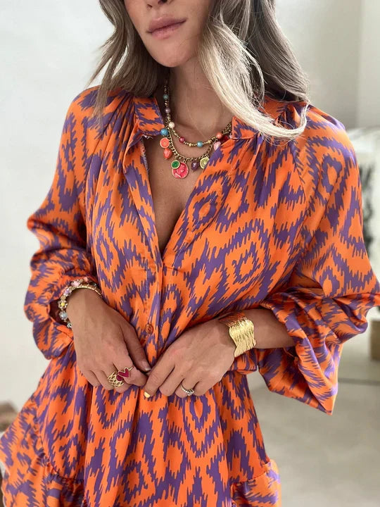 Azura | Women’s Print Summer Short Jumpsuit