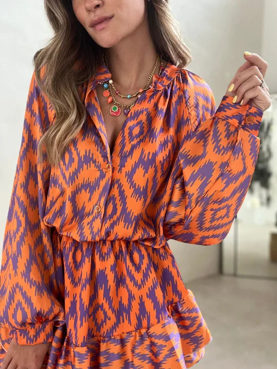 Azura | Women’s Print Summer Short Jumpsuit