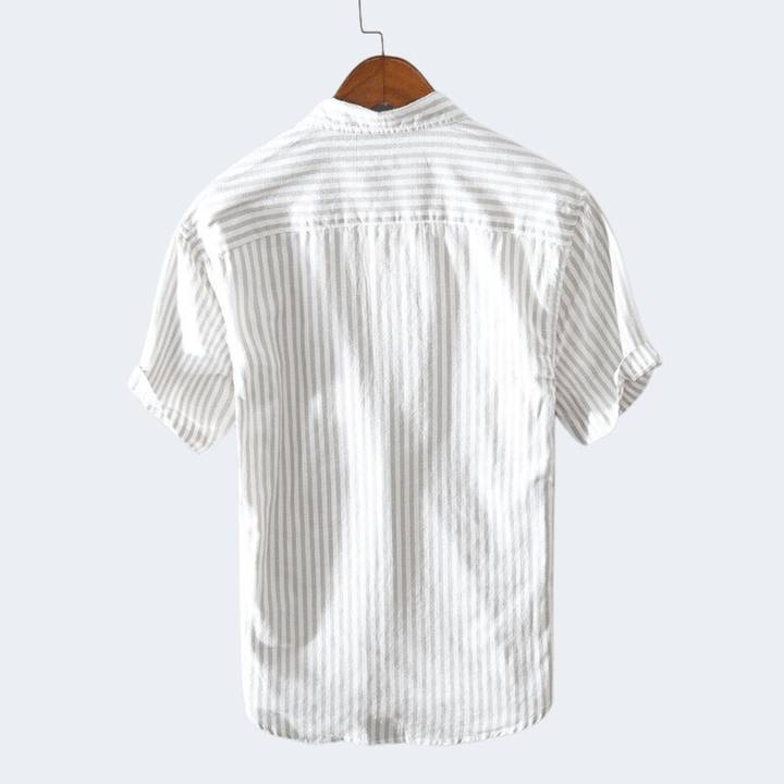Torren | Men's Striped Button Front Shirt