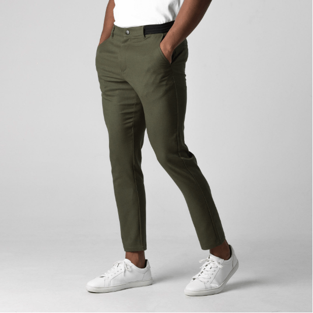Larry | Men's Slim Fit Trouser with Drawstring