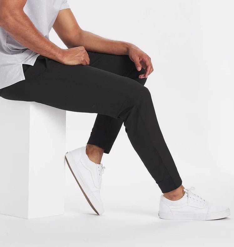 Larry | Men's Slim Fit Trouser with Drawstring