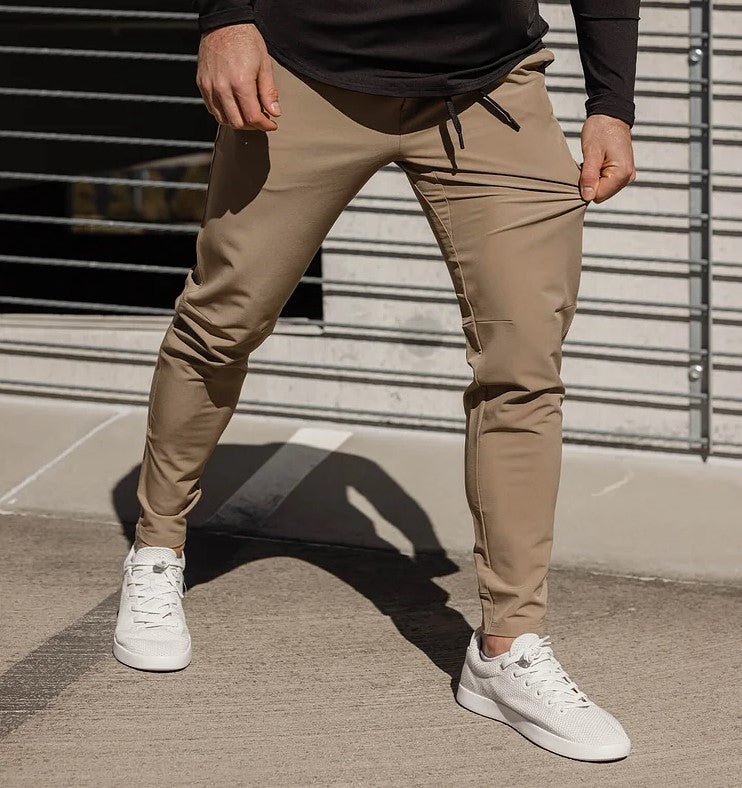 Larry | Men's Slim Fit Trouser with Drawstring