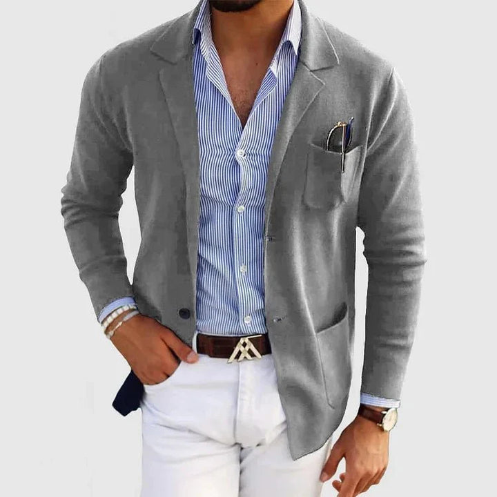 Nikko | Men's Elegant Tailored Cardigan with Pockets