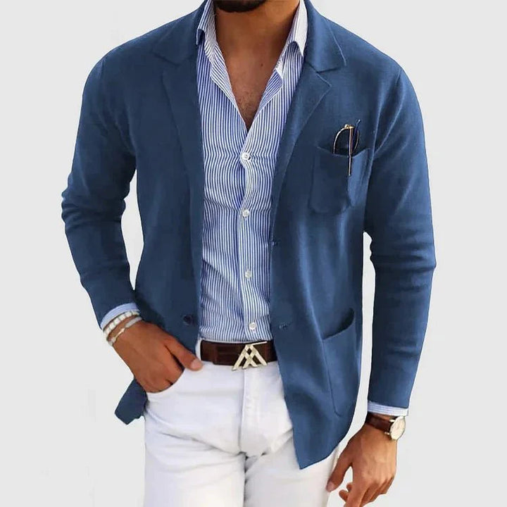 Nikko | Men's Elegant Tailored Cardigan with Pockets