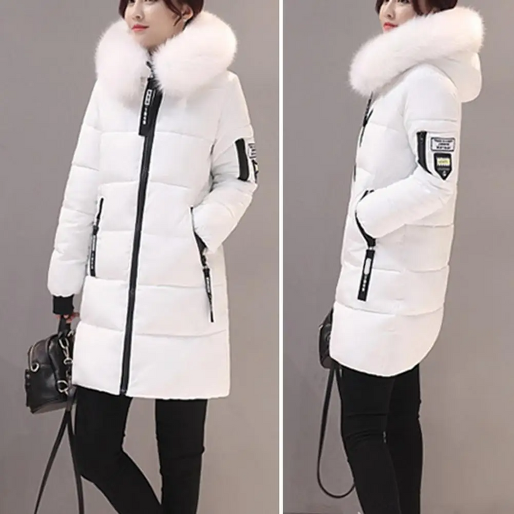 Magnolia | Women's Puffer Winter Jacket with Hood