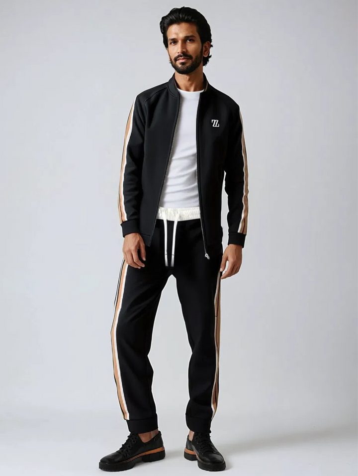 Kieran | Men’s Striped Two-Piece Tracksuit Set