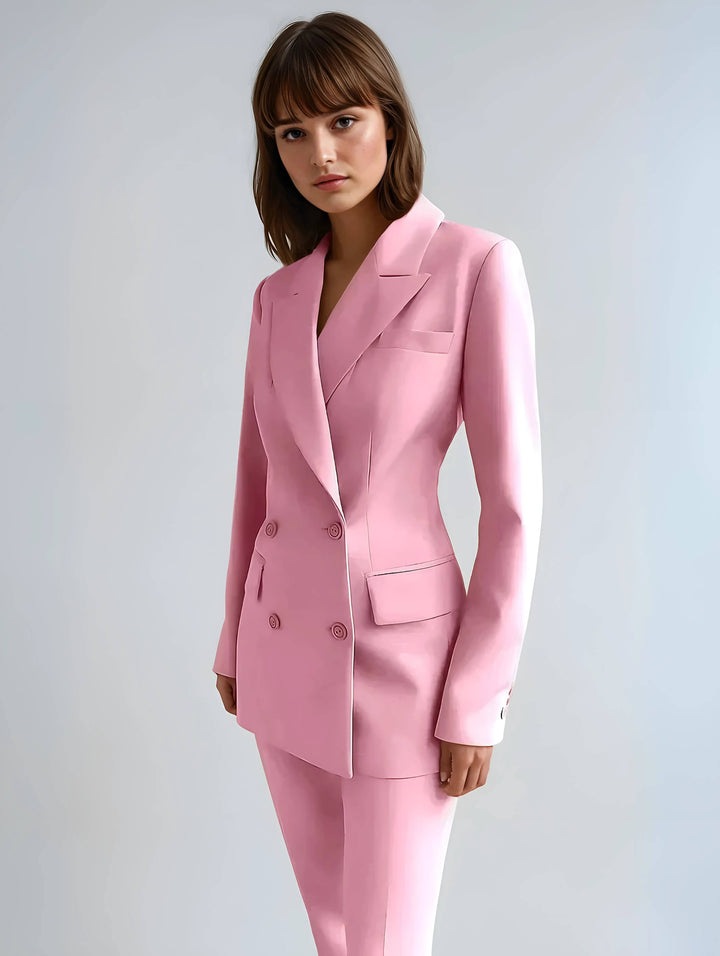 Cambria | Women’s Double-Breasted Blazer and Trousers Set