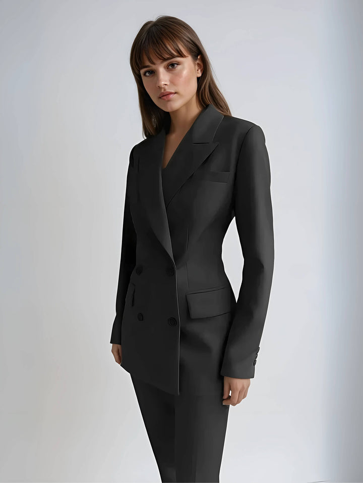 Cambria | Women’s Double-Breasted Blazer and Trousers Set