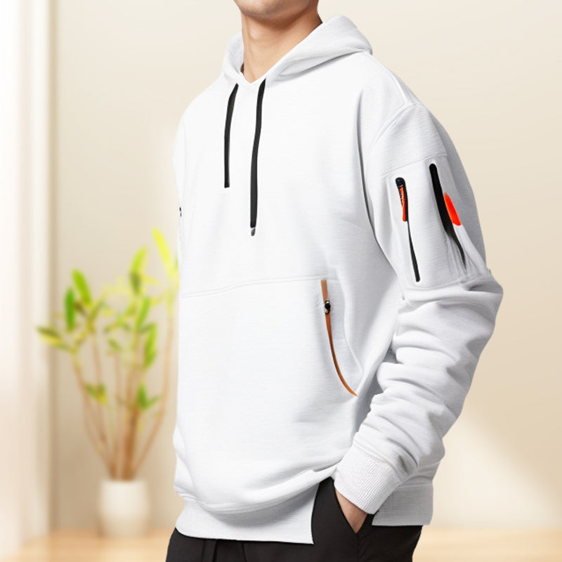 Jordan | Men's Quarter-Zip Hoodie with Multiple Pockets