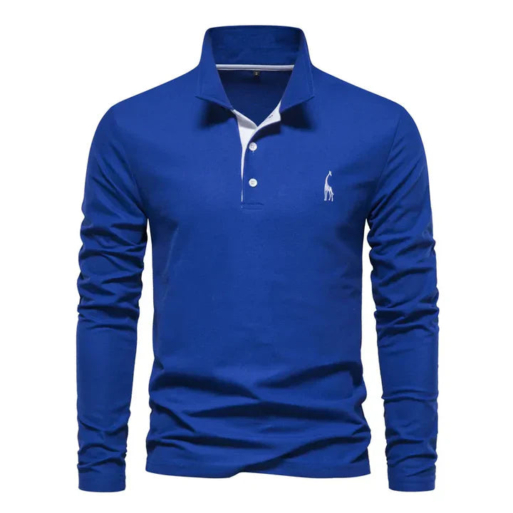 Paul | Men’s Long-Sleeve Classic Polo Shirt