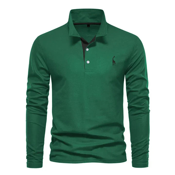 Paul | Men’s Long-Sleeve Classic Polo Shirt