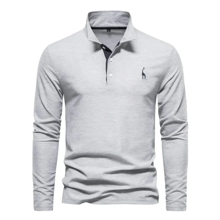Paul | Men’s Long-Sleeve Classic Polo Shirt