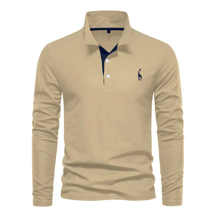Paul | Men’s Long-Sleeve Classic Polo Shirt