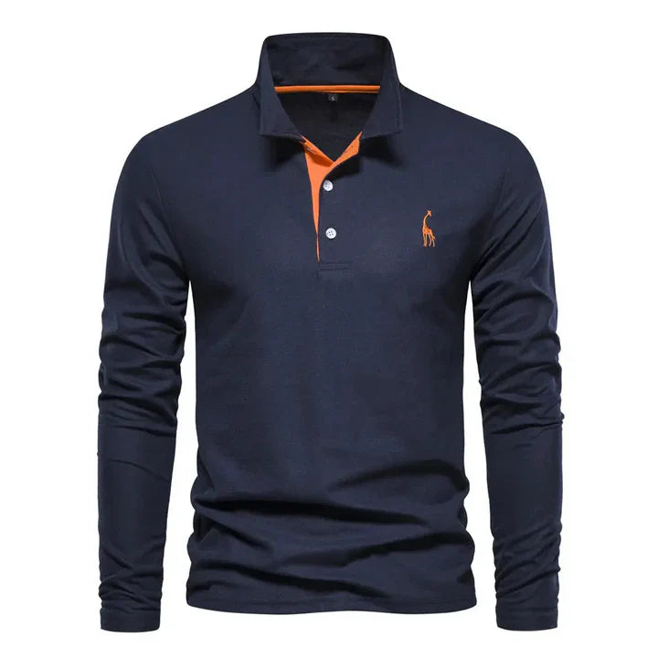 Paul | Men’s Long-Sleeve Classic Polo Shirt