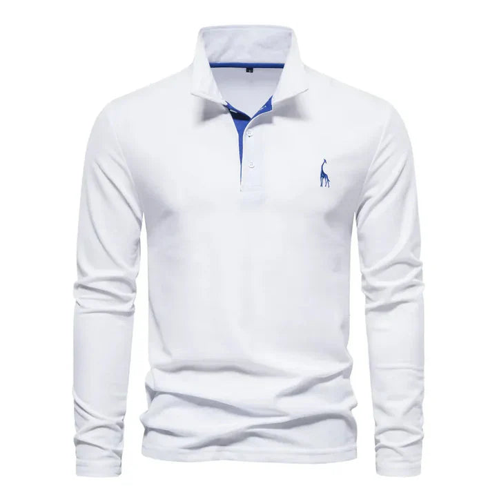 Paul | Men’s Long-Sleeve Classic Polo Shirt