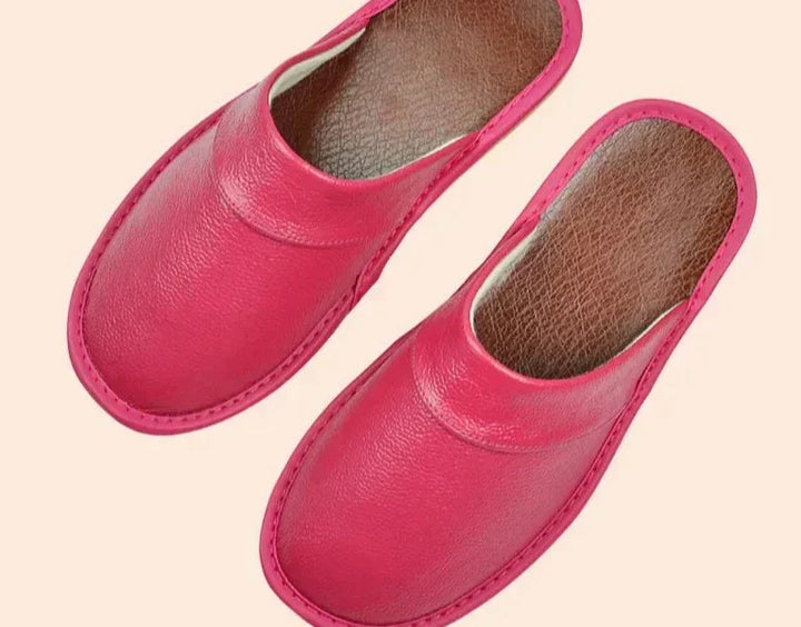 Braven | Men's Vegan Leather Slippers with Closed Toe