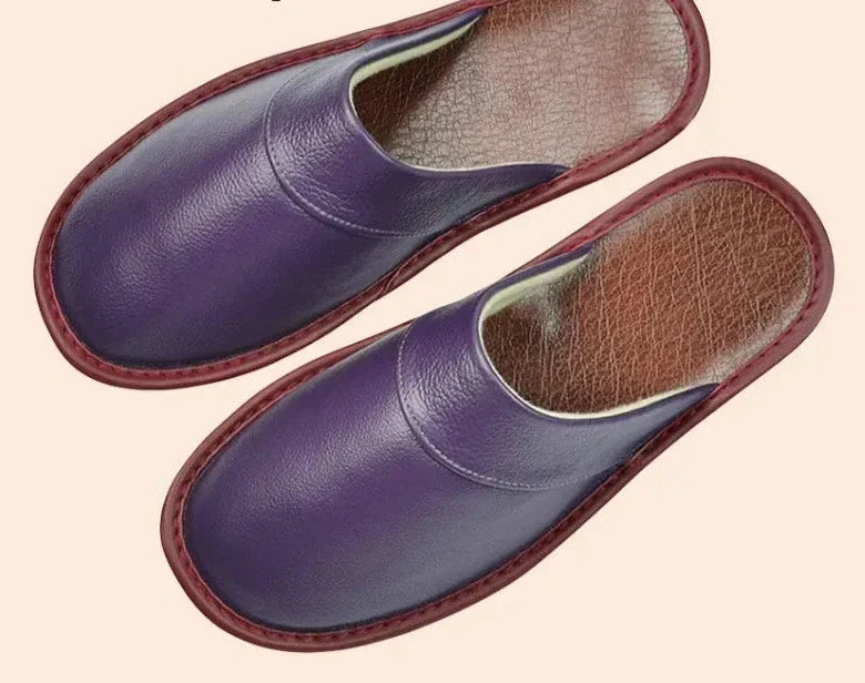Braven | Men's Vegan Leather Slippers with Closed Toe