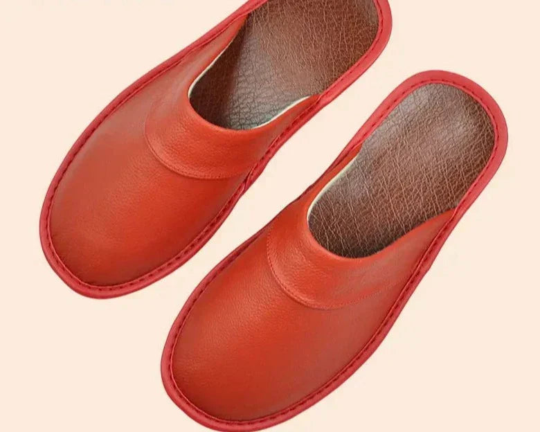 Braven | Men's Vegan Leather Slippers with Closed Toe